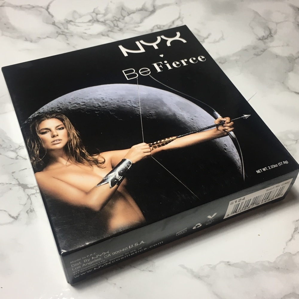 NYX Be Fierce Eyeshadow blush and lip Palette